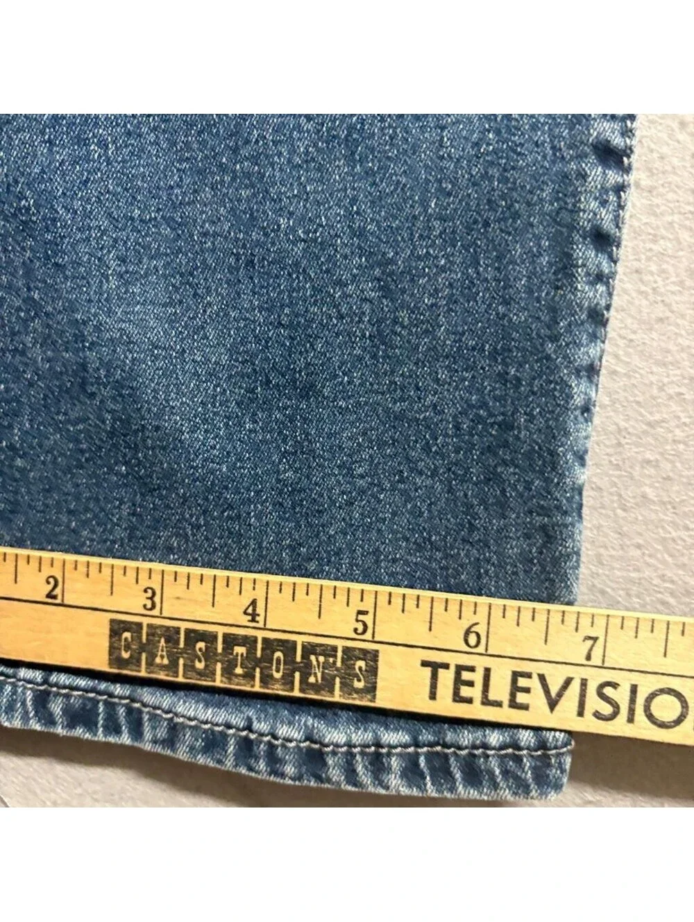 True Religion Rocco Relaxed Skinny Jeans Mens 40 Blue Denim Medium Wash